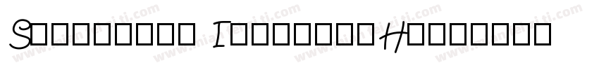 Sunchilla ItalicbyHy字体转换